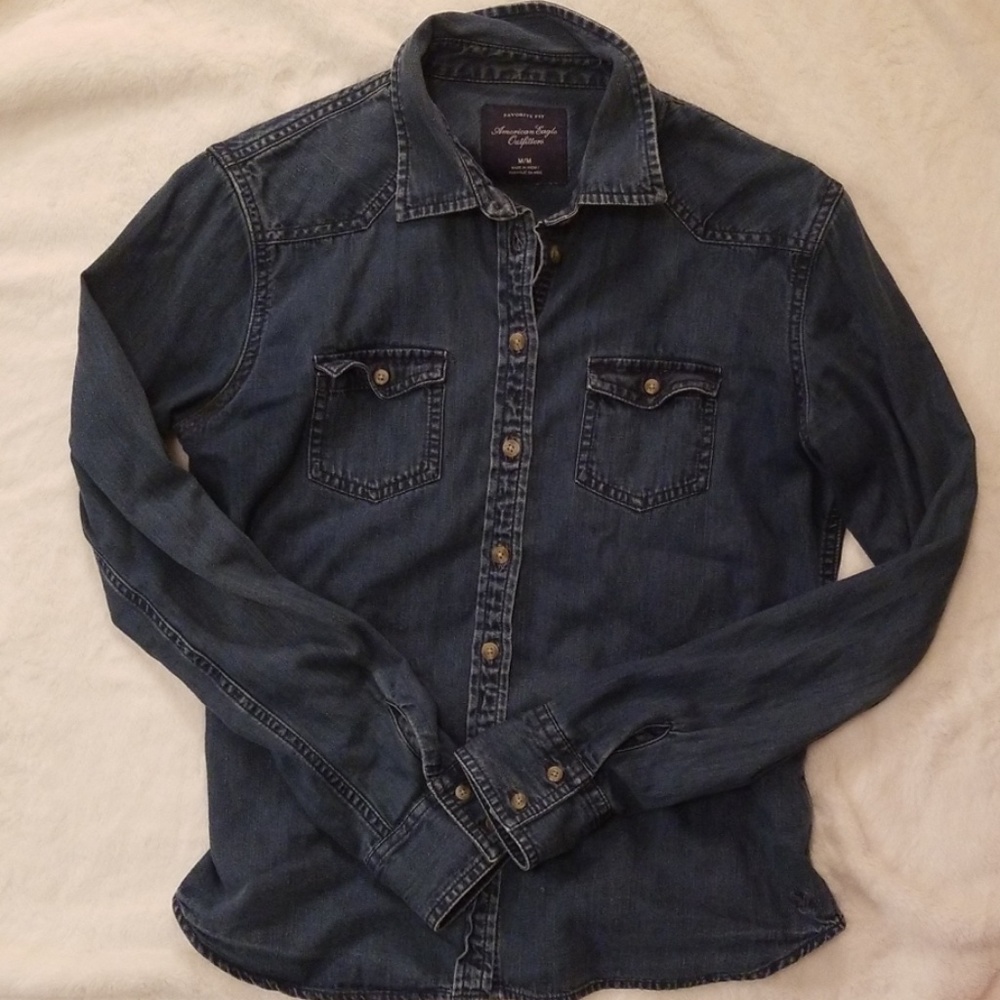 Denim Button Down
